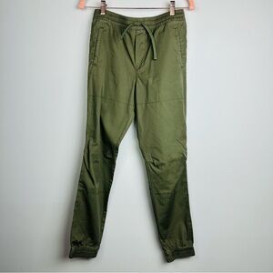 Polo by Ralph Lauren Green Casual Joggers with Tapered Fit Size Large